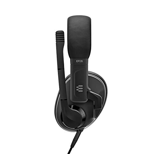 EPOS H3 - Headset - full size - wired - 3.5 mm jack - onyx black