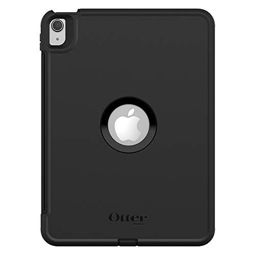 OtterBox Defender Series - Back cover for tablet - polycarbonate, synthetic rubber - black - for Apple 10.9-inch iPad Air (4th generation)