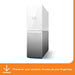 WD My Cloud Home WDBVXC0020HWT - Personal cloud storage device - 2 TB - HDD 2 TB x 1 - RAM 1 GB - Gigabit Ethernet