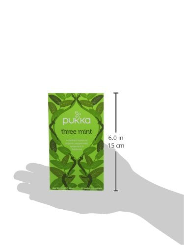 Best Value Pukka Tea Organic Three Mint Tea Bag, 32 g