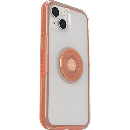 Otter+Pop Symmetry Clear iPhone 13 Melondramatic - clear/coral