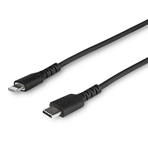 1M Usbc To Lightning Cable Durable Black