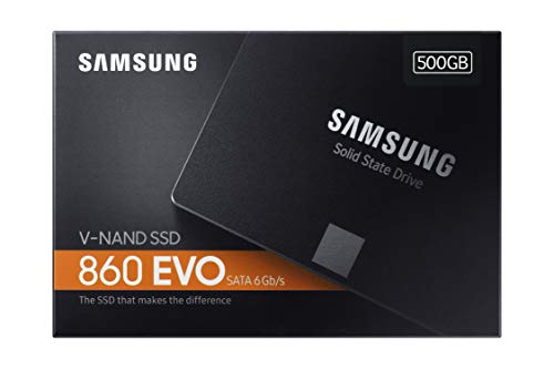 Samsung 860 EVO 500 GB SATA 2.5 Inch Internal Solid State Drive (SSD) (MZ-76E500)