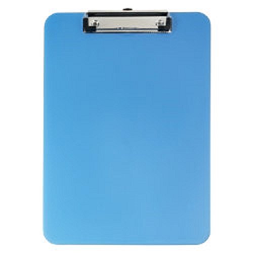 Best Value Plastic Clipboard Suitable for A4 paperwork - Blue 320 x X230mm