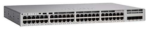 Cisco Catalyst 9200L - Network Essentials - switch - L3 - Managed - 48 x 10/100/1000 (PoE+) + 4 x 10 Gigabit SFP+ - rack-mountable - PoE+