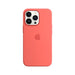 Apple - Back cover for mobile phone - with MagSafe - silicone - pink pomelo - for iPhone 13 Pro