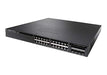 Cisco Catalyst 3650-24PD-S - Switch - L3 - Managed - 24 x 10/100/1000 (PoE+) + 2 x 10 Gigabit SFP+ - desktop, rack-mountable - PoE+ (390 W)