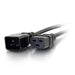 C2G 16 AWG 250 Volt 16 Amp Power Extension Cord - Power extension cable - IEC 60320 C20 to IEC 60320 C19 - AC 250 V - 3 m - molded - black