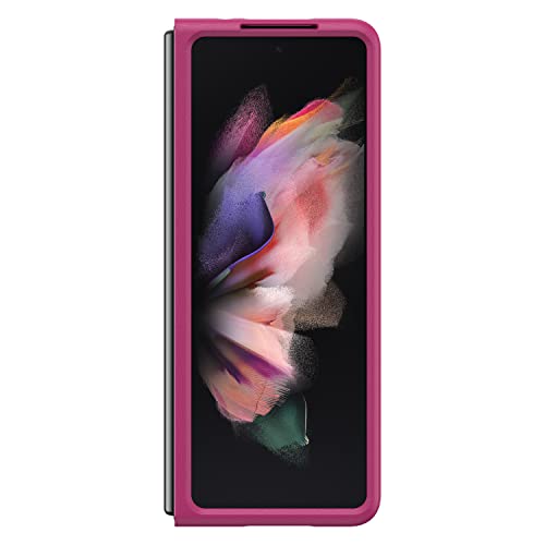 OtterBox Thin Flex Series - Back cover for mobile phone - polycarbonate, synthetic rubber, 90% recycled plastic - fuchsia party - for Samsung Galaxy Z Fold3 5G