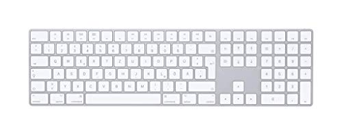 Apple Magic Keyboard with Numeric Keypad - Keyboard - Bluetooth - Arabic - silver - for 10.2-inch iPad, 10.5-inch iPad Air, 10.9-inch iPad Air, iPad mini 5, iPhone 11, 12, SE, XR