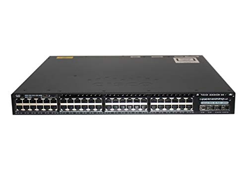 Cisco Catalyst 3650-48FS-S - Switch - L3 - Managed - 48 x 10/100/1000 (PoE+) + 4 x SFP - desktop, rack-mountable - PoE+ (775 W)