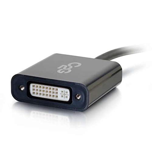 C2G Mini DisplayPort to DVI-D Active Adapter - Video Converter - Black - Display cable - single link - Mini DisplayPort (M) to DVI-D (F) - black