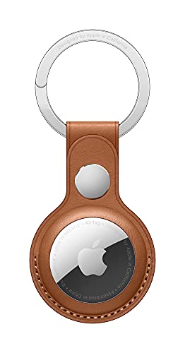 Apple - Key ring for anti-loss Bluetooth tag - saddle brown - for AirTag