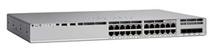 Cisco Catalyst 9200L - Network Essentials - switch - L3 - 24 x 10/100/1000 (PoE+) + 4 x Gigabit SFP (uplink) - rack-mountable - PoE+ (740 W)