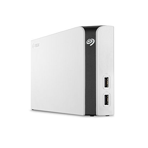 Best Value Seagate 8 TB STGG8000400 Game Drive Hub for Xbox, USB 3.0 Desktop 3.5 Inch External Hard Drive with Integrated 2-Port USB Hub, White