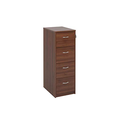 Dynamic Impulse 4 Drawer Filing Cabinet Walnut I000134