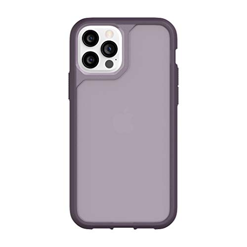 Griffin Survivor Strong GIP-048-PUR Protective Case for iPhone 12 & 12 Pro - Purple