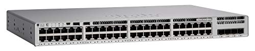 Cisco Catalyst 9200L - Network Essentials - switch - L3 - Managed - 12 x 100/1000/2.5G/5G/10GBase-T + 36 x 10/100/1000 (PoE+) + 4 x 10 Gigabit SFP+ (uplink) - rack-mountable - PoE+ (1440 W)