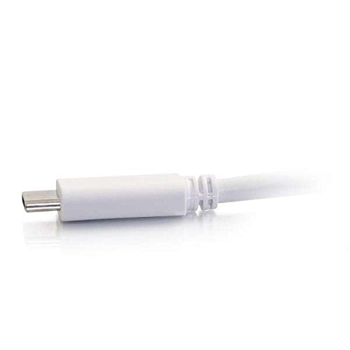 C2G 0.9m (3ft) USB C to DisplayPort Adapter Cable White - 4K Audio / Video Adapter - External video adapter - USB-C - DisplayPort - white