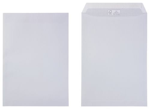 Best Value FSC Peel & Seal Envelopes - Plain C4 100gsm - Box of 250