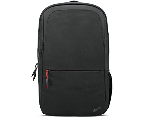 Lenovo ThinkPad Essential (Eco) - Notebook carrying backpack - 16" - black with red accents - for ThinkPad L13 Gen 2, L13 Yoga Gen 2, P15v Gen 2, T14s Gen 2, T15p Gen 2, X13 Gen 2