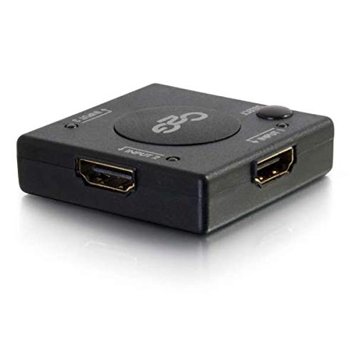 C2G 3-Port HDMI Auto Switch - Video/audio switch - 3 x HDMI - desktop