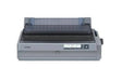 Epson LQ-2190N Dot matrix printer, 24 pins, 136 column, original + 5 copies, 480 cps HSD (10 cpi), Epson ESC/P2 - IBM 2391+ emulation, 14 fonts, 8 Barcode fonts, 4 paper paths, single sheet and continuos paper, paper park, USB 2.0, Parallel and Ethernet I/F, 1slot for opt. Epson Type B I/F card.