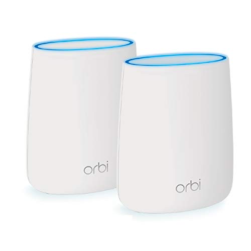 NETGEAR Orbi RBK20 - Wi-Fi system (router, extender) - up to 250 sq.m - GigE - 802.11a/b/g/n/ac - Tri-Band