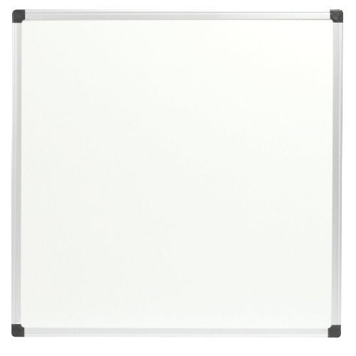 Best Value niceday Non-Magnetic Whiteboard Double Sided 600 x 600mm