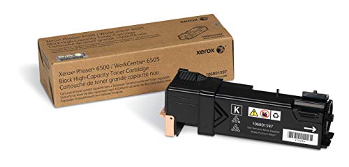 Xerox Phaser 6500 - High capacity - black - original - toner cartridge - for Phaser 6500, WorkCentre 6505