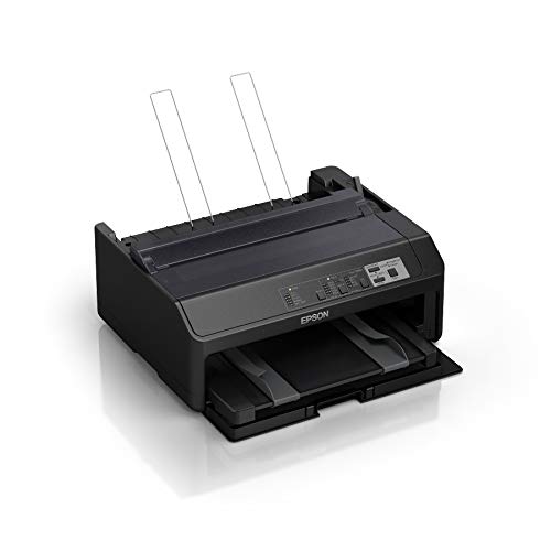 Epson FX 890IIN - Printer - B/W - dot-matrix - Roll (21.6 cm), JIS B4, 254 mm (width) - 240 x 144 dpi - 9 pin - up to 738 char/sec - parallel, USB 2.0, LAN