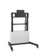 PFTE 7111 - Motorised large display trolley with cabinet - Silver/black