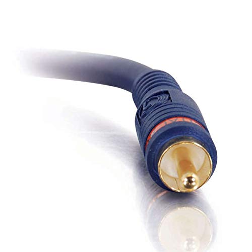 C2G Velocity - Digital audio cable (coaxial) - RCA male to RCA male - 2 m - triple shielded coaxial