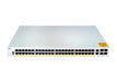 Cisco Catalyst 1000-48P-4G-L - Switch - Managed - 24 x 10/100/1000 (PoE+) + 24 x 10/100/1000 + 4 x Gigabit SFP (uplink) - rack-mountable - PoE+ (370 W)