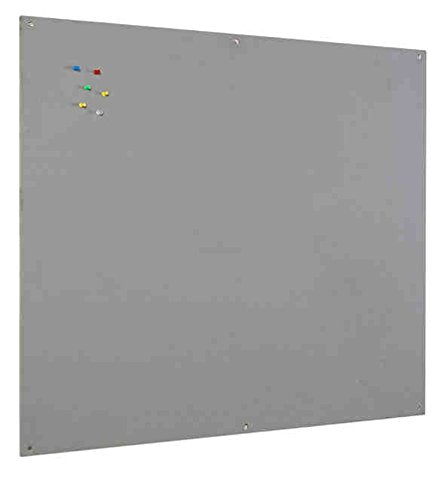 Best Value Bi-Office Notice Board, Grey Felt, Unframed, 120 x 90 cm