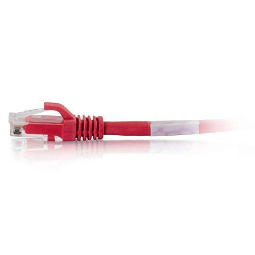 C2G Cat6 Booted Unshielded (UTP) Crossover Patch Cable - Crossover cable - RJ-45 (M) to RJ-45 (M) - 3 m - UTP - CAT 6 - molded, snagless, stranded - red