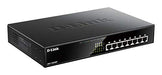 D-Link DGS 1008MP - Switch - unmanaged - rack-mountable - PoE (140 W)