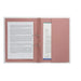 Best Value Guildhall 285gsm Pocket Spiral File Foolscap Pink - Pack of 25