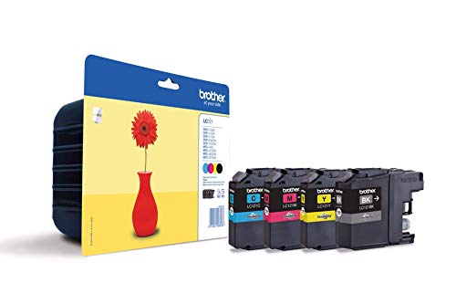 Brother LC121 Value Pack - Black, yellow, cyan, magenta - original - blister - ink cartridge - for Brother DCP-J132, DCP-J152, DCP-J552, DCP-J752, MFC-J245, MFC-J470, MFC-J650, MFC-J870