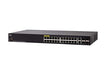 Cisco Small Business SF350-24MP - Switch - L3 - Managed - 24 x 10/100 (PoE+) + 2 x combo Gigabit Ethernet/Gigabit SFP + 2 x Gigabit SFP - rack-mountable - PoE+ (375 W)