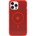 OtterBox Symmetry Plus Clear iPhone 13 Pro Max / iPhone 12 Pro Max-in The Red - translucent red