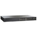 Cisco Small Business Smart SF200-24FP - Switch - Managed - 24 x 10/100 (PoE) + 2 x combo Gigabit SFP - desktop, rack-mountable - PoE (180 W)