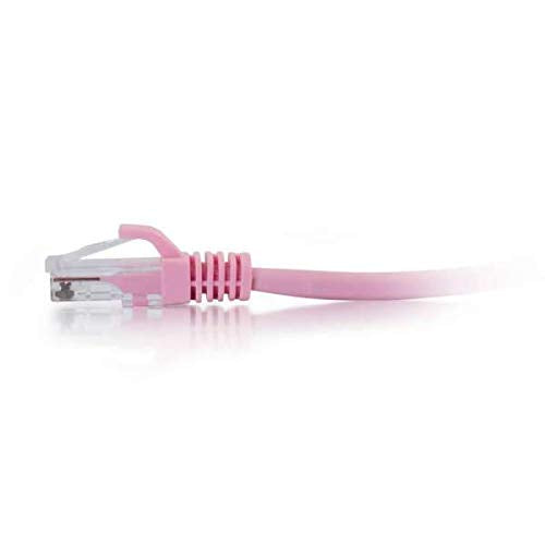 C2G Cat5e Booted Unshielded (UTP) Network Patch Cable - Patch cable - RJ-45 (M) to RJ-45 (M) - 10 m - UTP - CAT 5e - molded, snagless, stranded - pink