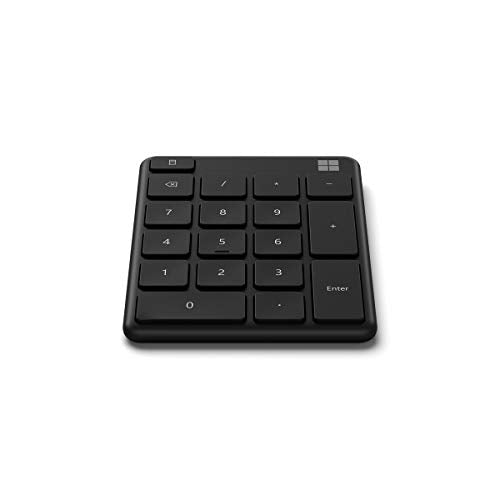 Microsoft Number Pad - Keypad - wireless - Bluetooth 5.0 - matte black