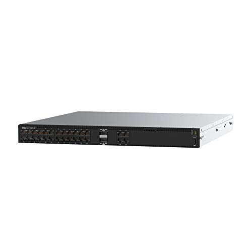 Dell EMC Networking S4128T-ON - Switch - L3 - Managed - 28 x 10GBase-T + 2 x 100 Gigabit QSFP28 - front to back airflow - rack-mountable - with 1 year Return to Depot