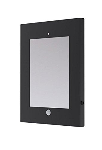 NewStar Lockable iPad Tablet Mount (VESA 75x75mm) - Black - Enclosure for tablet - steel - black - mounting interface: 100 x 100 mm - ceiling mountable, wall-mountable, desktop - for Apple iPad (3rd generation), iPad 2