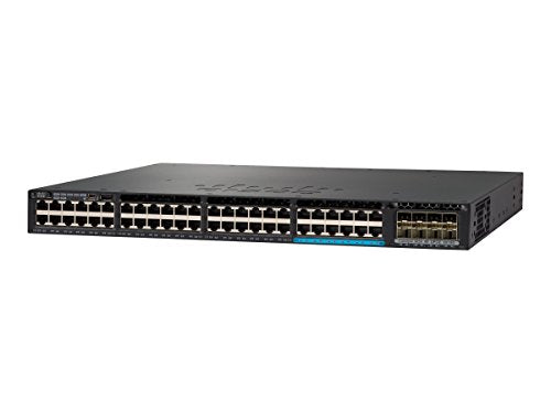 Cisco Catalyst 3650-12X48UR-E - Switch - L3 - Managed - 36 x 10/100/1000 (UPOE) + 12 x 100/1000/2.5G/5G/10G (UPOE) + 8 x 10 Gigabit SFP+ (uplink) - desktop, rack-mountable - UPOE (660 W)