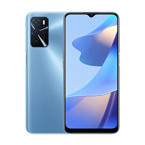 OPPO A16s 6.52 Inch 4G Dual SIM Android 11 MediaTek Helio G35 USB C 4GB 64GB 5000 mAh Pearl Blue Smartphone