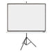 Acer T87-S01MW - Projection screen with tripod - 87" (218 cm) - 4:3 - white