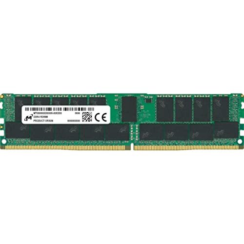 Micron - DDR4 - module - 32 GB - DIMM 288-pin - 3200 MHz / PC4-25600 - CL22 - 1.2 V - registered - ECC